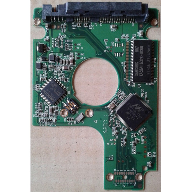 Western Digital WD800BEVT 80 GB HDD Kontrol Kartı (PCB: