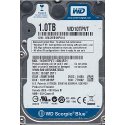 Western Digital WD10TPVT 1 TB HDD Kontrol Kartı (PCB: