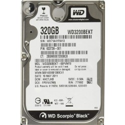 Western Digital WD3200BEKT 320 GB HDD Kontrol Kartı (PCB: