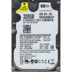 Western Digital WD3200BUCT 320 GB HDD Kontrol Kartı (PCB: