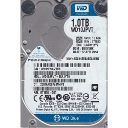 Western Digital WD10JPVT 1 TB HDD Kontrol Kartı (PCB: