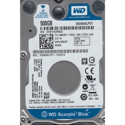 Western Digital WD5000LPVT 500 GB HDD Kontrol Kartı (PCB: