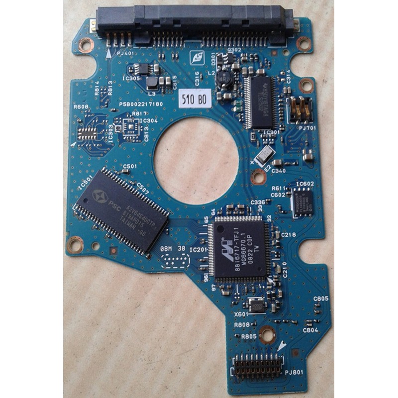 Toshiba MK8046GSX 80 GB HDD Kontrol Kartı (PCB: G002217A)