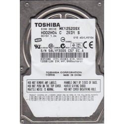 Toshiba MK1252GSX 120 GB HDD Kontrol Kartı (PCB: G002217A)
