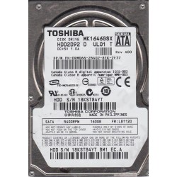 Toshiba MK1646GSX 160 GB HDD Kontrol Kartı (PCB: G002217A)
