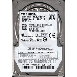 Toshiba MK3263GSX 320 GB HDD Kontrol Kartı (PCB: G002439A)