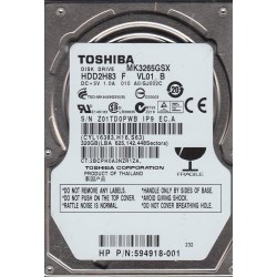 Toshiba MK3265GSX 320 GB HDD Kontrol Kartı (PCB: G002641A)