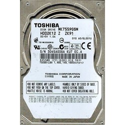 Toshiba MK7559GSM 750 GB HDD Kontrol Kartı (PCB: G002641A)