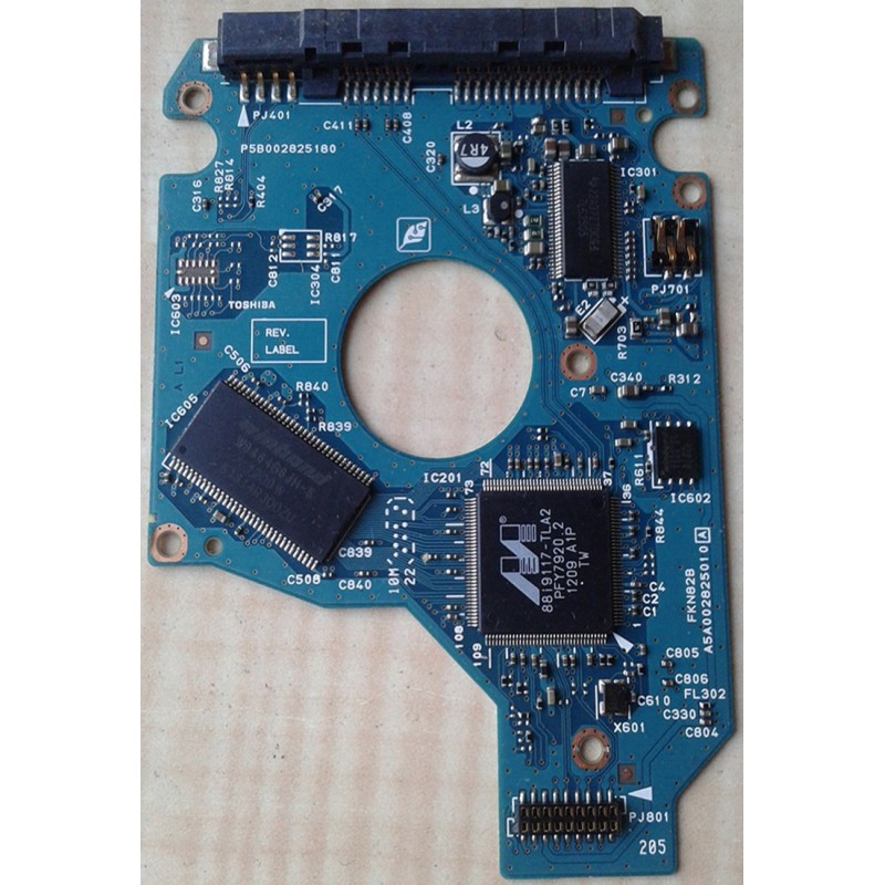 Toshiba MK2559GSX 250 GB HDD Kontrol Kartı (PCB: G002825A)