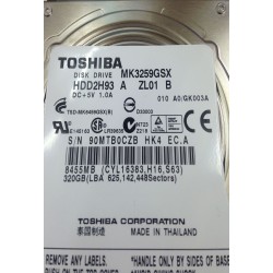 Toshiba MK3259GSX 320 GB HDD Kontrol Kartı (PCB: G002825A)