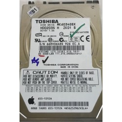 Toshiba MK6034GSX 60 GB HDD Kontrol Kartı (PCB: G5B0015A)