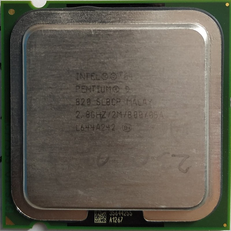 intel Pentium® D - 820 (SL8CP) LGA-775 Soket işlemci