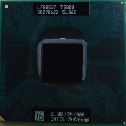 intel Pentium® Core™ 2 Duo - T5800 (SLB6E) PGA-478 Soket işlemci