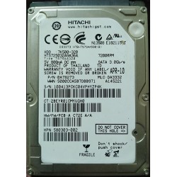 Hitachi HTS725032A9A364 320 GB SATA 2.5" Harddisk (Arızalı -