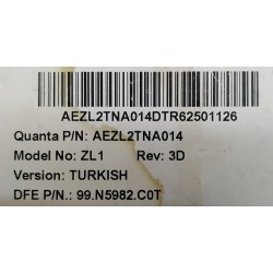 Acer Aspire 5020 (ZL1 & AEZL2TNA014) Türkçe Q Klavye