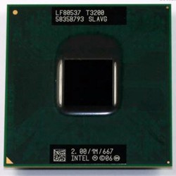 intel Pentium® Dual Core™ - T3200 (SLAVG) PGA-478 Soket işlemci