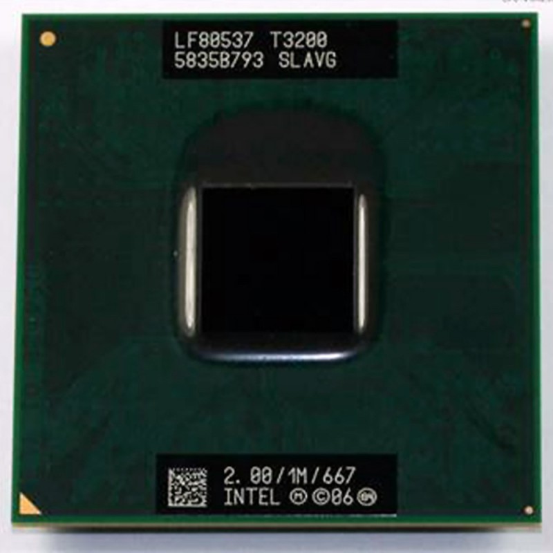intel Pentium® Dual Core™ - T3200 (SLAVG) PGA-478 Soket işlemci