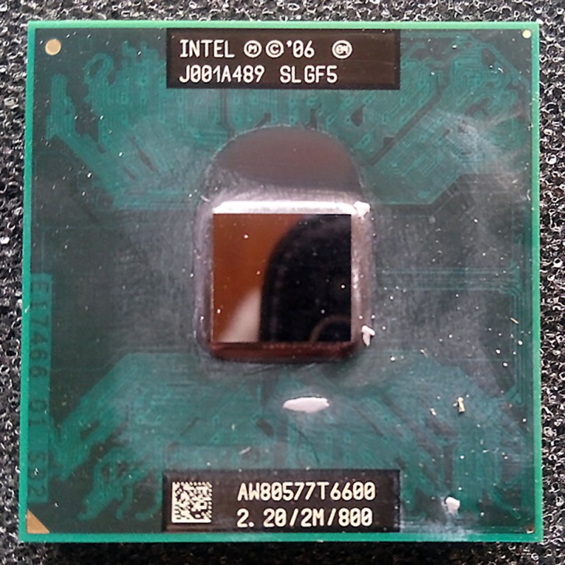 intel Pentium® Core™ 2 Duo - T6600 (SLGF5) PGA-478 Soket işlemci