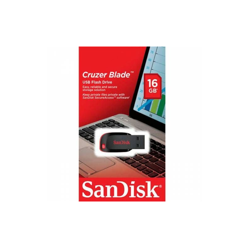 Sandisk Cruzer Blade SDCZ50-016G-B35 16 GB Flash Bellek