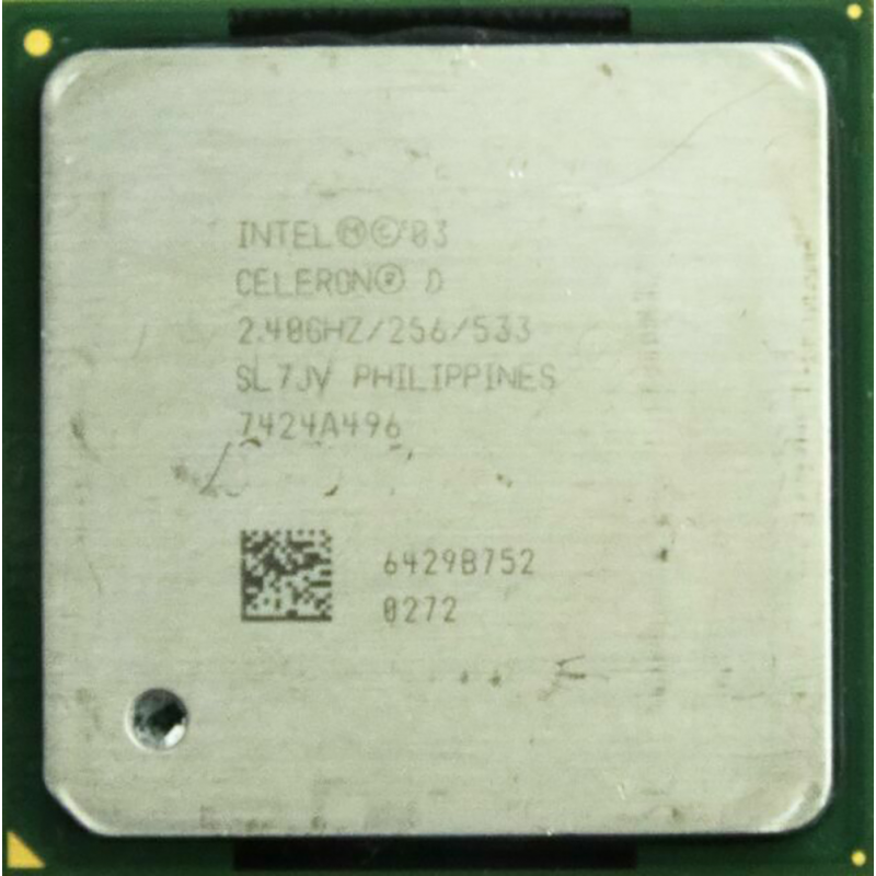 intel Celeron® D - 320 (SL7JV) PGA-478 Soket işlemci