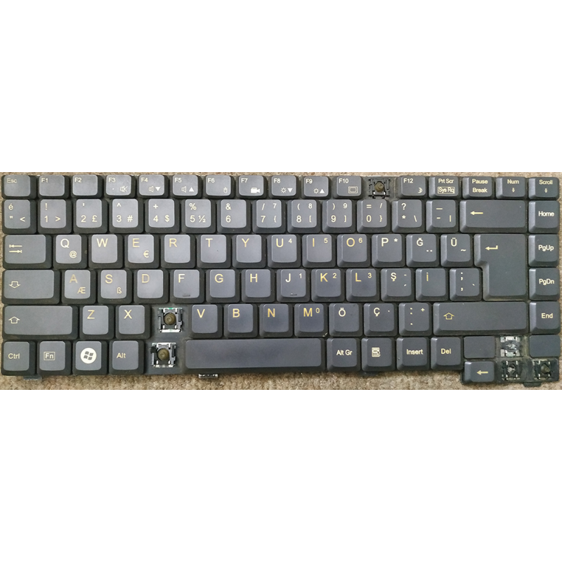 Fujitsu - Siemens (MP-02686003347KL) Türkçe Q Klavye (Arızalı