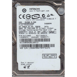 Hitachi HTS545050B9SA00 500 GB SATA 2.5" Harddisk (Arızalı -